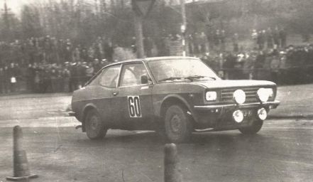 Janusz Waluś i Jan Ambrozik – Fiat 128 Sport SL.